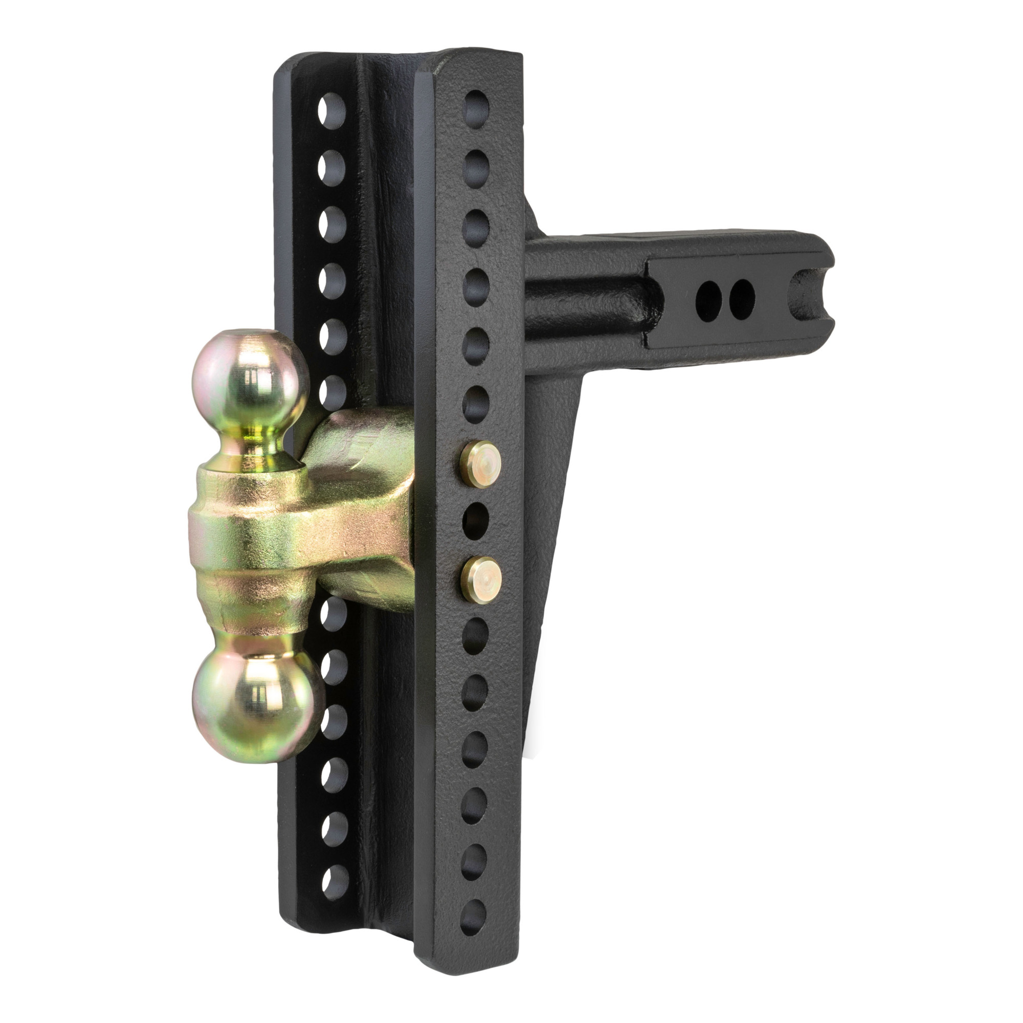 Curt Manufacturing, Adjustable Channel Mount, Dual Ball 2-1/2in. Shank,10-3/8in. Drp, Model# 45927